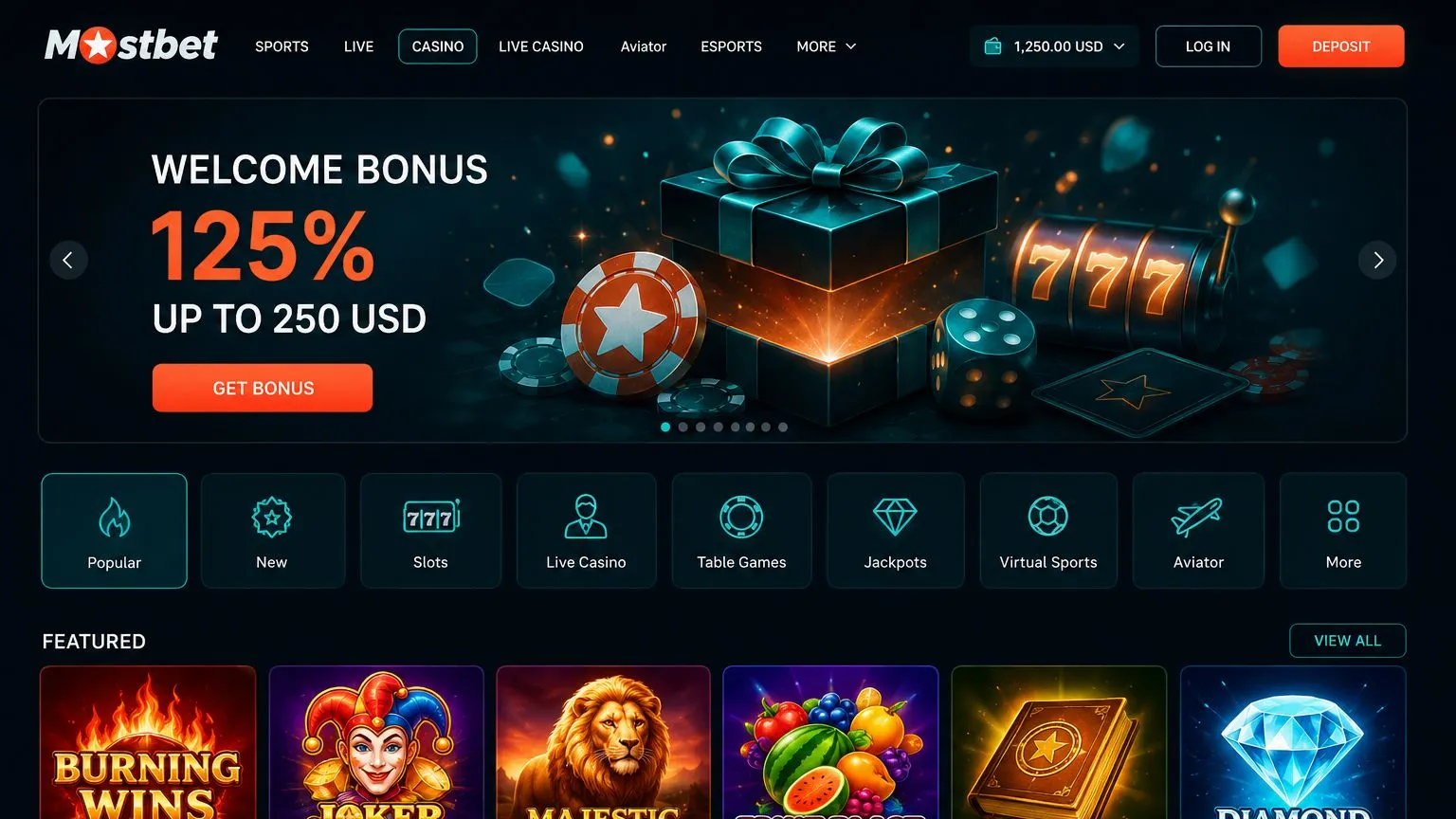 Mostbet at a glance: licence, launch year and global reach